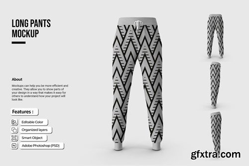 Long Pants Mockup THNAGJV