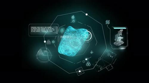 Videohive - Infographic Elements About Scientific Developments - 48128411 - 48128411