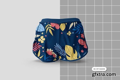 Womens Shorts Mockup CE5JAVR