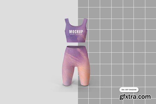 Cycling Shorts Top Mockup F4QWWYK