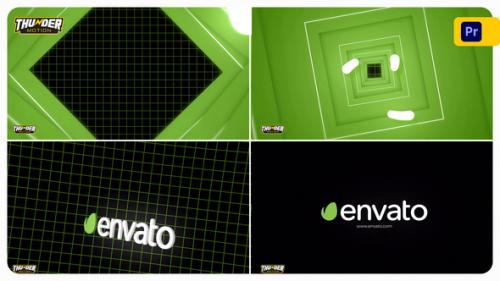 Videohive - Dynamic Shape Tunnel Logo Reveal - 48121806 - 48121806