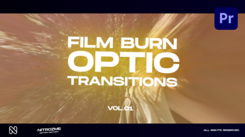 Videohive - Film Burns Optic Transitions Vol. 01 for Premiere Pro - 48174518 - 48174518