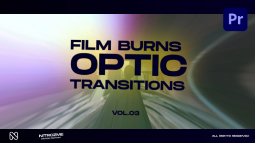 Videohive - Film Burns Optic Transitions Vol. 03 for Premiere Pro - 48174526 - 48174526