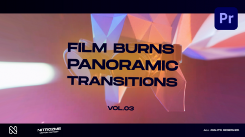 Videohive - Film Burns Panoramic Transitions Vol. 03 for Premiere Pro - 48174538 - 48174538