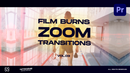 Videohive - Film Burns Zoom Transitions Vol. 03 for Premiere Pro - 48174722 - 48174722