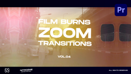 Videohive - Film Burns Zoom Transitions Vol. 04 for Premiere Pro - 48174728 - 48174728