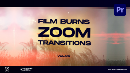 Videohive - Film Burns Zoom Transitions Vol. 05 for Premiere Pro - 48174731 - 48174731