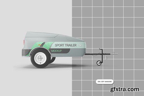 Sport Trailer Mockup C5AHQKF