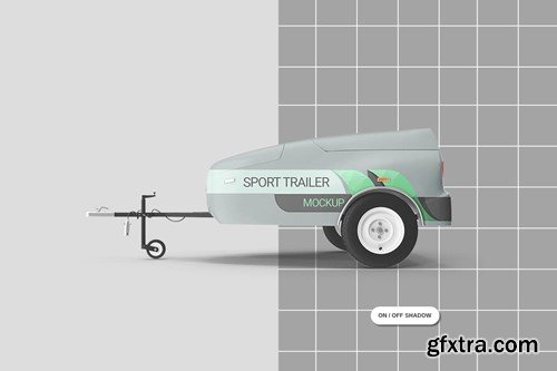 Sport Trailer Mockup C5AHQKF