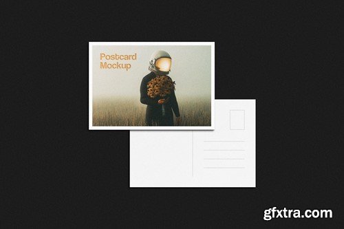 Postcard Mockups with Shadow Overlays A63FZYQ