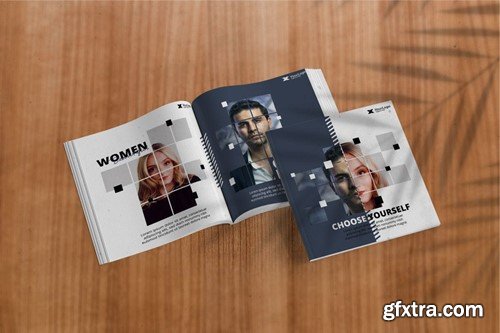 4 Magazine Mockups GXVWHSF