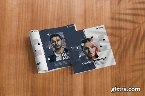 4 Magazine Mockups GXVWHSF