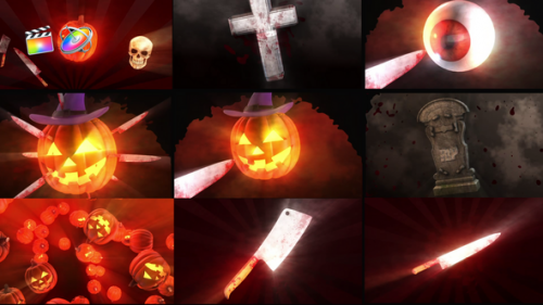 Videohive - Halloween Scary Transitions - 48146716 - 48146716