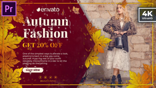 Videohive - Fall Season Fashion Sale | Autumn Promo | MOGRT - 48173517 - 48173517