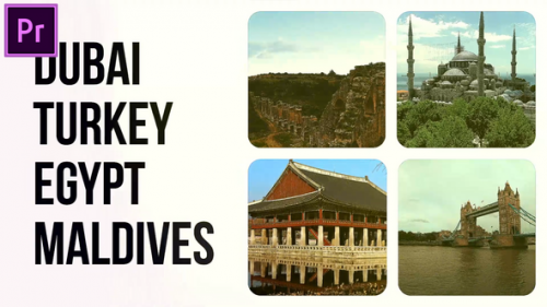 Videohive - Travel Opener | MOGRT - 48194630 - 48194630