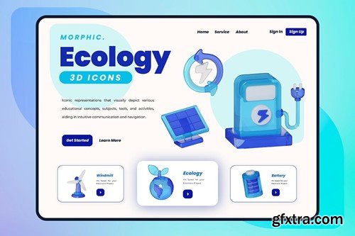 Ecology 3D Icon MGH5UDX