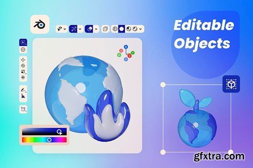 Ecology 3D Icon MGH5UDX