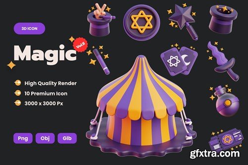 Magic 3D Illustration vol.ll QSTEP6Y