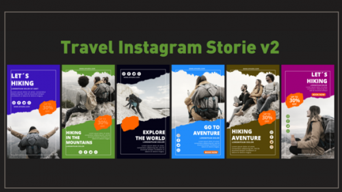 Videohive - Travel Instagram Stories v2 - 48212598 - 48212598