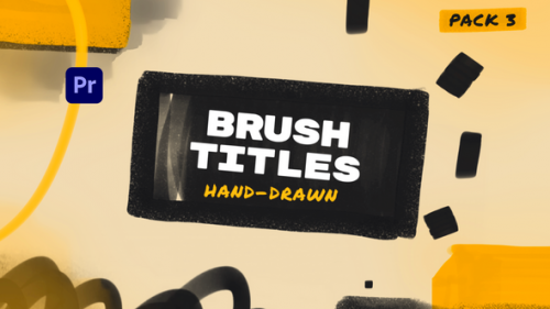 Videohive - Hand Drawn Brush Titles 3 - 48222269 - 48222269