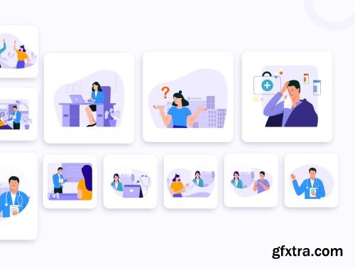 Healthisthic - Healthcare Illustration Ui8.net