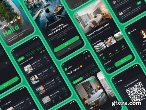 Helia - Hotel Booking App UI Kit Ui8.net