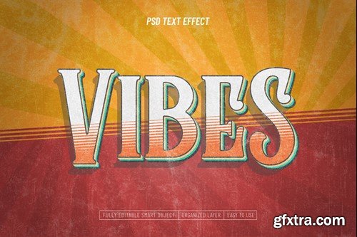 Vintage Vibes Grunge Textured Text Effect 4PKJMEB