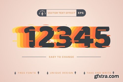 Start - Editable Text Effect, Font Style ZJEHKDW