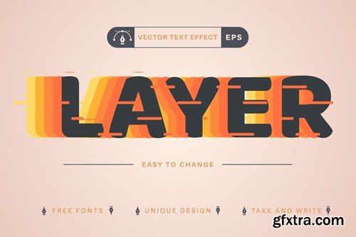 Start - Editable Text Effect, Font Style ZJEHKDW