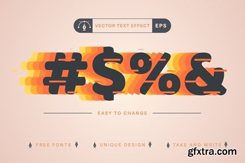 Start - Editable Text Effect, Font Style ZJEHKDW