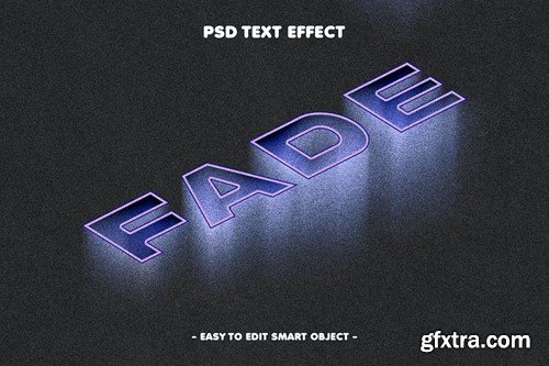 Fade Grunge Textured Text Effect 2U4TRZ9