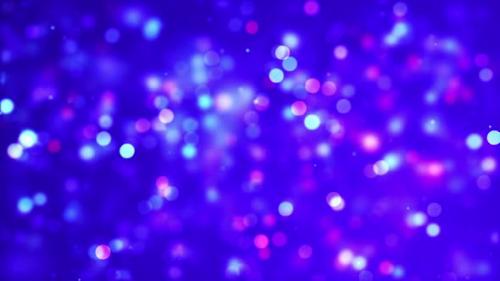 Videohive - Beautiful purple gradient particle abstract background - 48108731 - 48108731