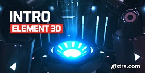 Videohive Intro Logo Futuristic City - Element 3D 21067895