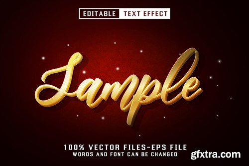 Christmas Editable Text Effect CVTV6RW