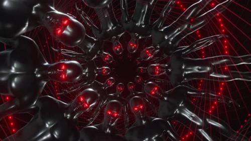 Videohive - Abstract Horror Background 4K - 48109754 - 48109754