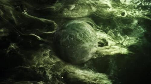 Videohive - Realistic Planet Background - 48109776 - 48109776