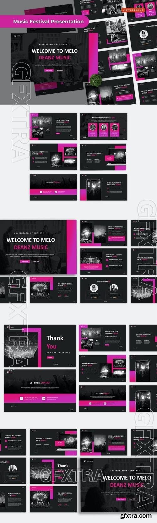 Music Festival Powerpoint Template YGCFHLT