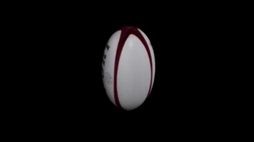 Videohive - Rugby Ball Rotate - 48110242 - 48110242