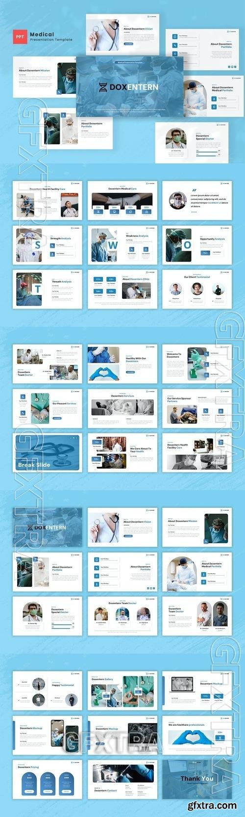 Doxentern - Medical Powerpoint Template JX2TQ28