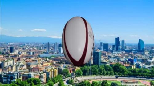 Videohive - Rugby Ball Rotate - 4k - 48110245 - 48110245