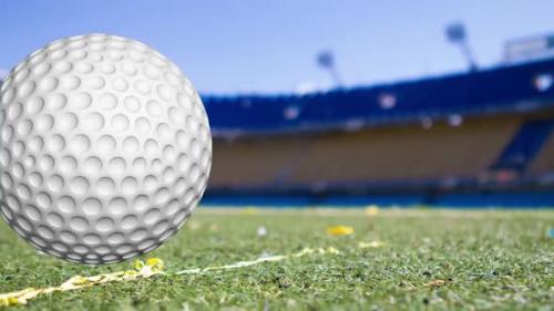 Videohive - Golf Ball Transitions - 4k - 48110246 - 48110246