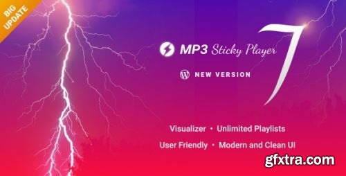 CodeCanyon - MP3 Sticky Player Wordpress Plugin v7.5.1 - 7930491 - Nulled