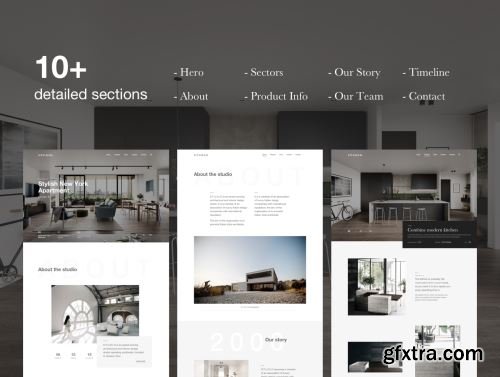 Interior & Architecture Web Template Ui8.net