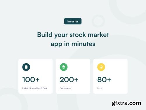 Invester - Stock Investment App UI Kit Ui8.net