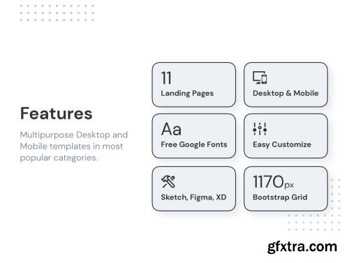 ELEVEN - Responsive Landing Pages Ui8.net