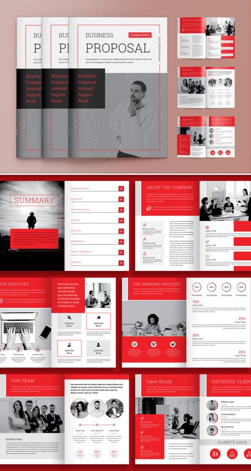 Modern Business Proposal Layout 644717094