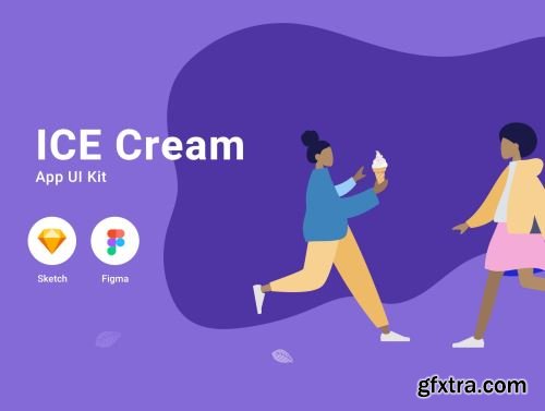 Ice Cream App Ui8.net