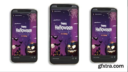 Videohive Halloween Instagram Story 48494190