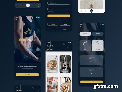 Gym Hype Ui8.net