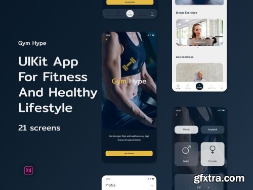 Gym Hype Ui8.net